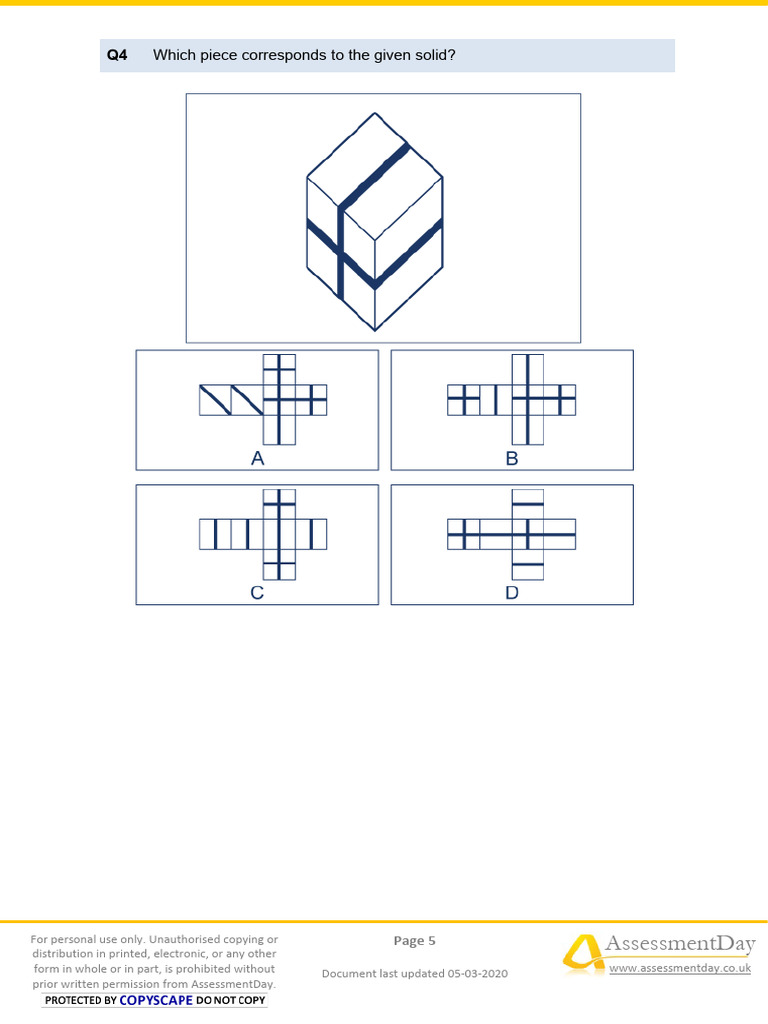 Spatial Reasoning Pages 5 | PDF