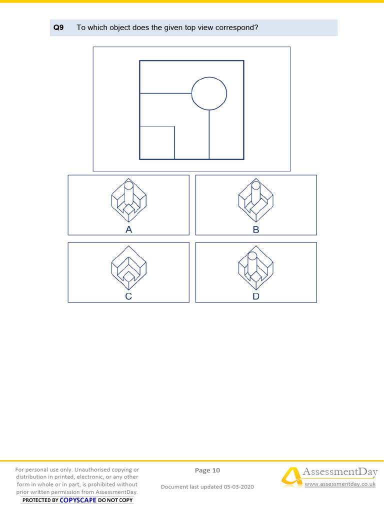 Spatial Reasoning Pages 10 | PDF