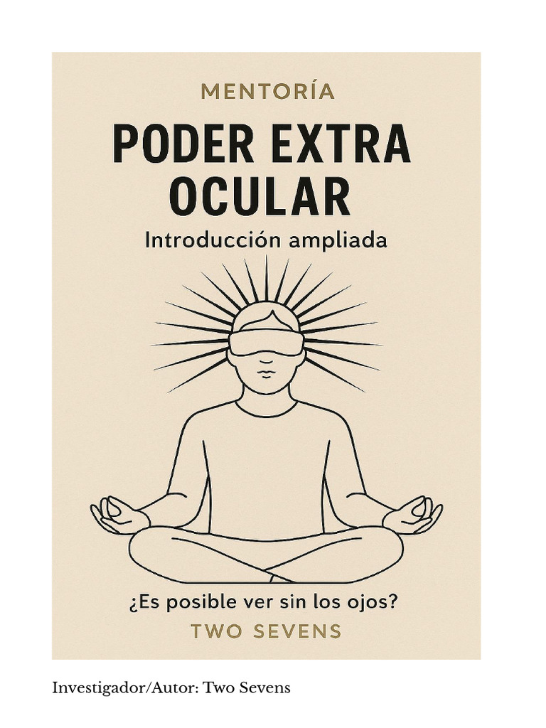Visión Extraocular: Ver Sin Ojos | PDF | Percepción | Mente