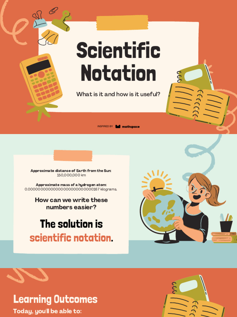 Understanding Scientific Notation | PDF | Physical Sciences | Chemistry