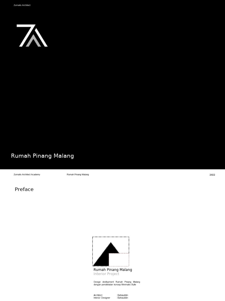 Rumah Pinang Malang Interior Design | PDF