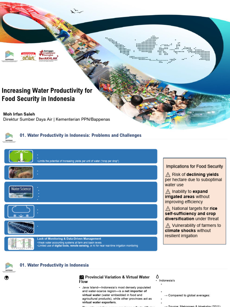 Wrap Up - Increase Water Productivity | PDF | Irrigation | Agriculture