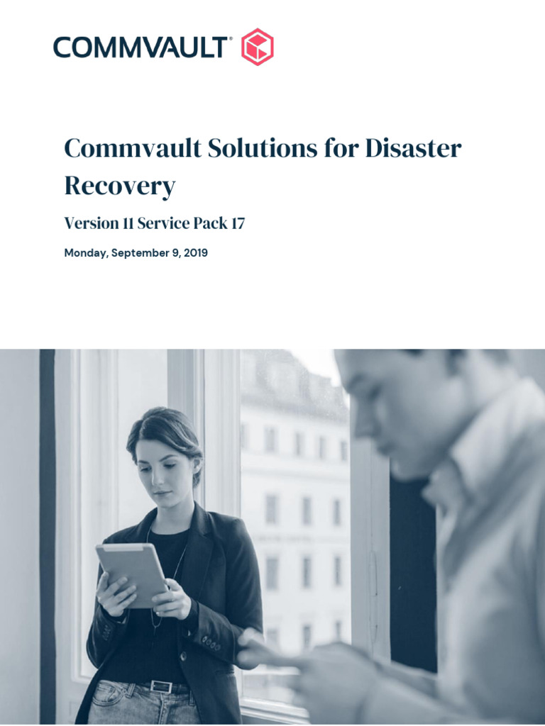 Commvault Disaster Recovery Solutions Guide | PDF | Virtual Machine ...