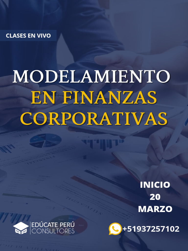 Modelamiento en Finanzas Corporativas | PDF | Empresa de inicio ...