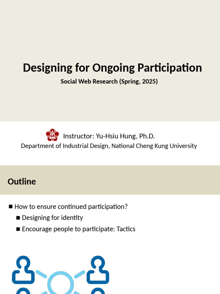 Designing For Ongoing Participation | PDF | Human Communication ...