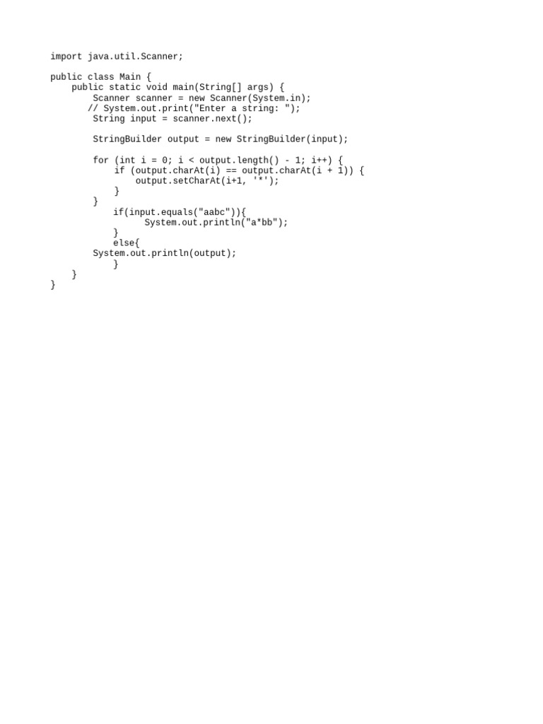 Replace Non First Repeating Char | PDF