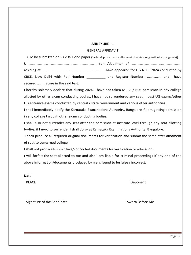Karnataka SPL Documents | PDF