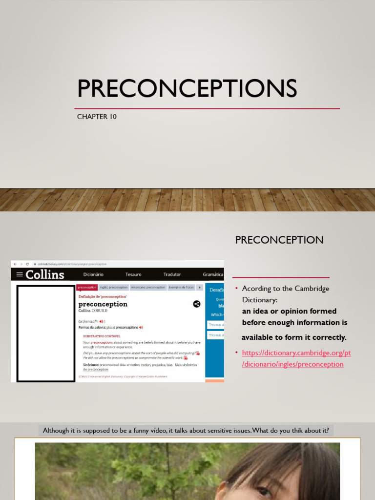 Understanding Preconceptions and Culture | PDF | Stereotypes | Attitude ...