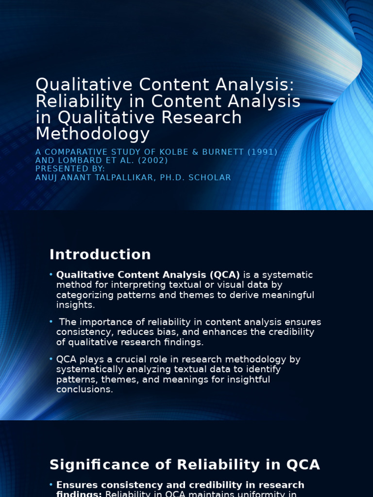 Enhancing Interrater Reliability in QCA | PDF | Scientific Method ...