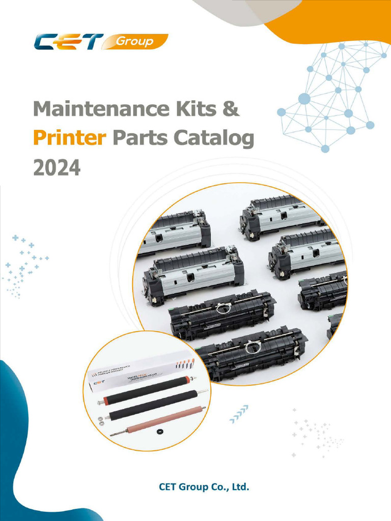 CET Printer Parts Catalog 2024 | PDF | Printing | Office Equipment