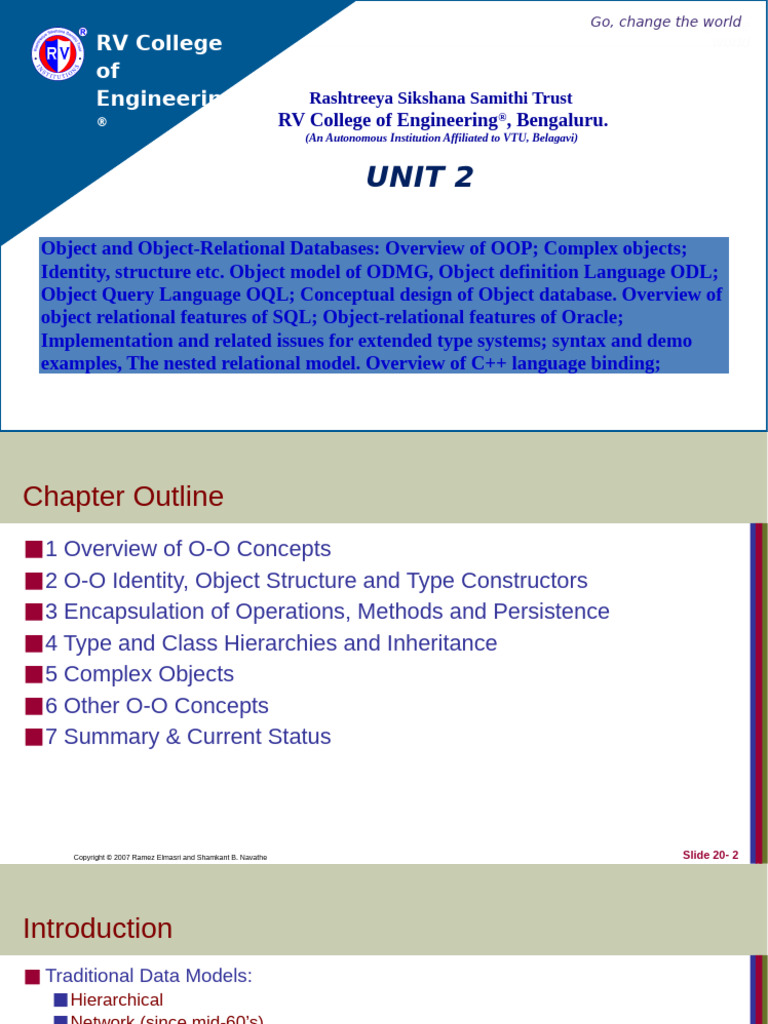 Overview of Object-Oriented Databases | PDF | Method (Computer ...