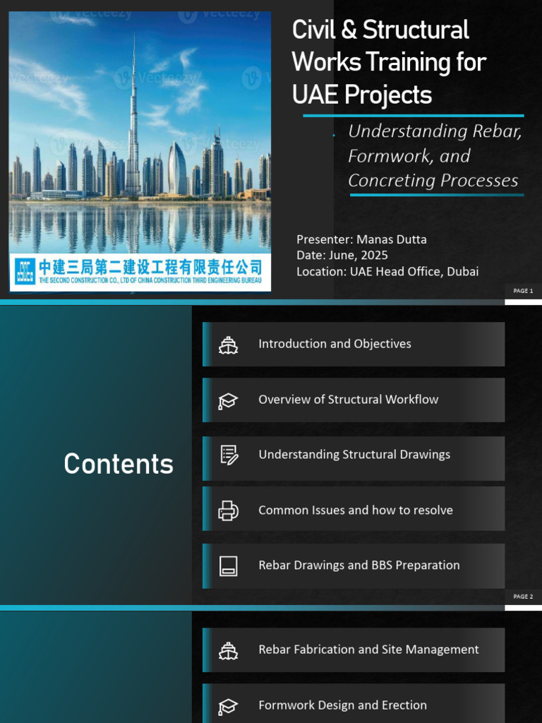 Civil Training for UAE Construction | PDF | Scaffolding | Building ...