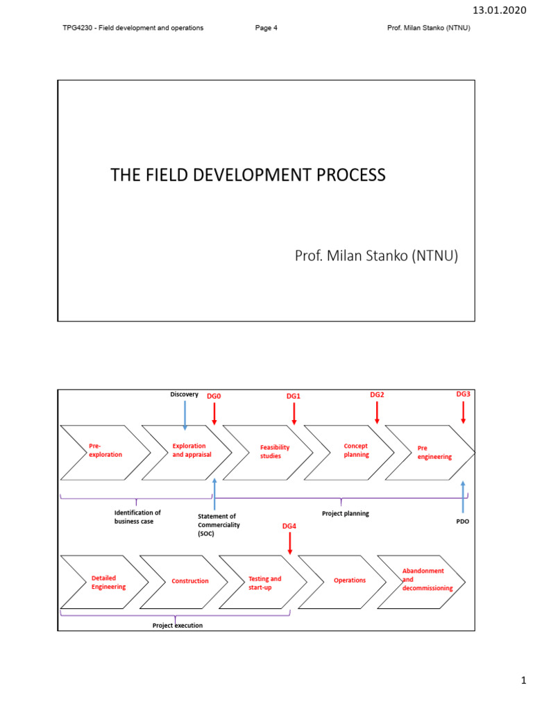 Field Development Plan Workflow | PDF | Hydrocarbon Exploration