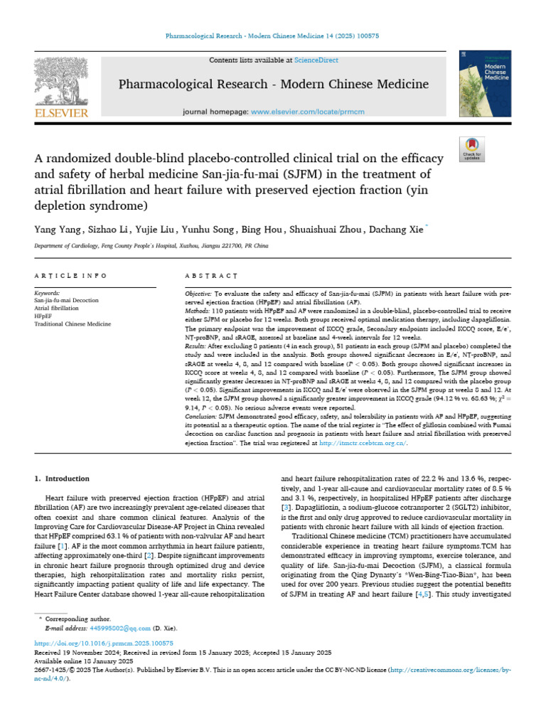 A Randomized Double Blind Placebo Controlled Clinical Trial 2025 ...