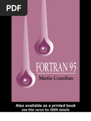Fortran 95 Subroutine C Programming Language - 