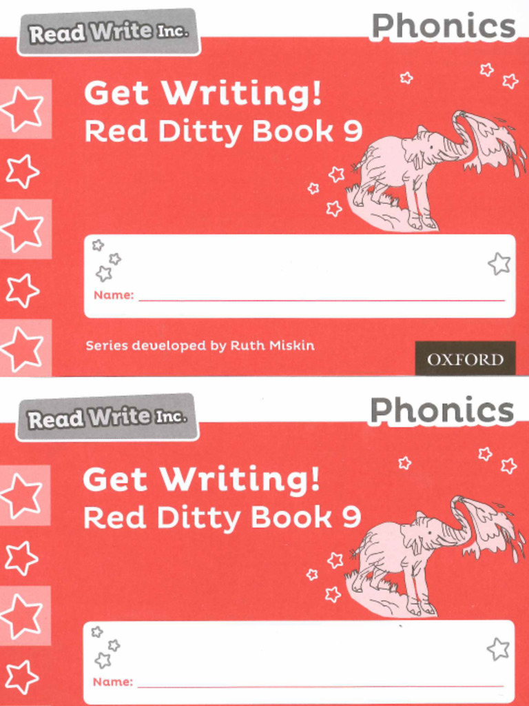 Get Writing Red Ditty Book 9 | PDF