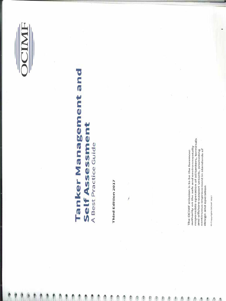 TMSA 3 - 3rd Edition 2017 | PDF
