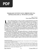 sobre función autor foucault