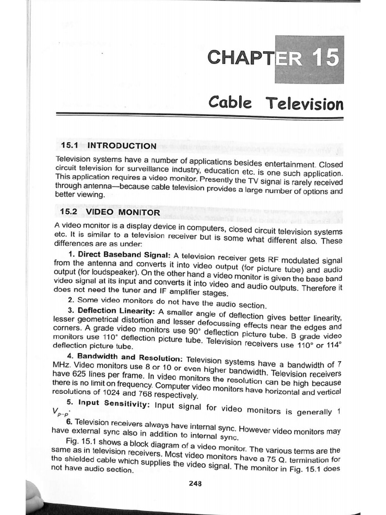 Module -4 Consumer Electronics | PDF