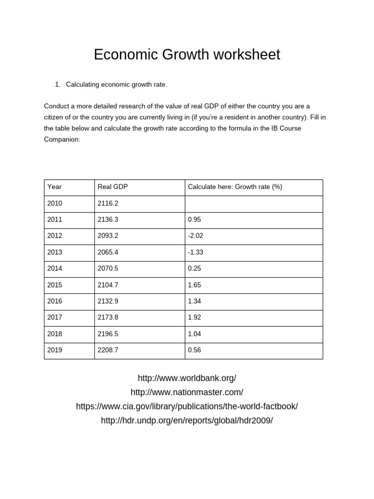 Economic Growth Analysis and Trends | PDF | Inflation | Gross Domestic ...