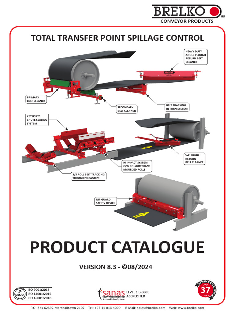 Brelko Conveyor Products Overview | PDF | Abrasive | Materials