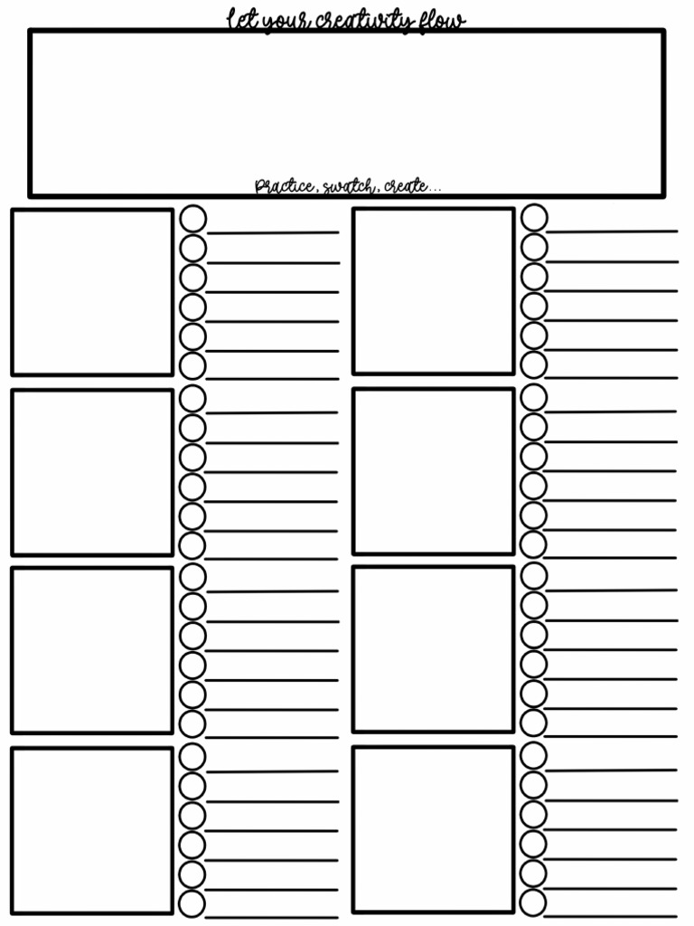 Practice Page Single Lines | PDF