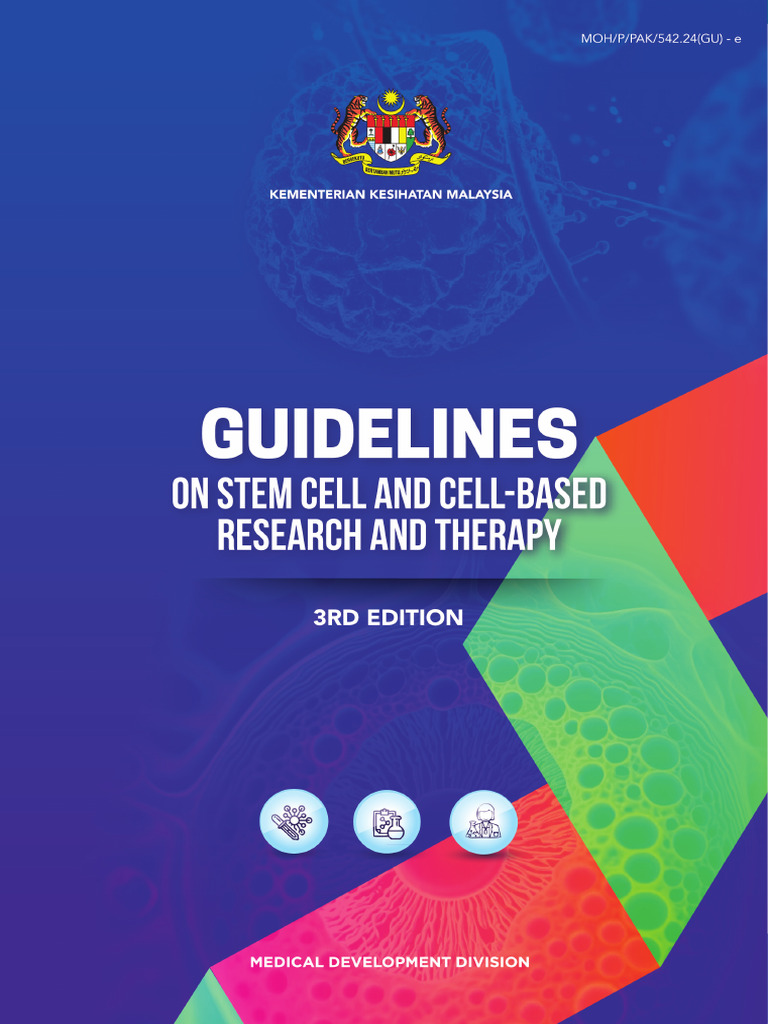 Stem Cell Research Guidelines 3rd Edition | PDF | T Cell | Stem Cell