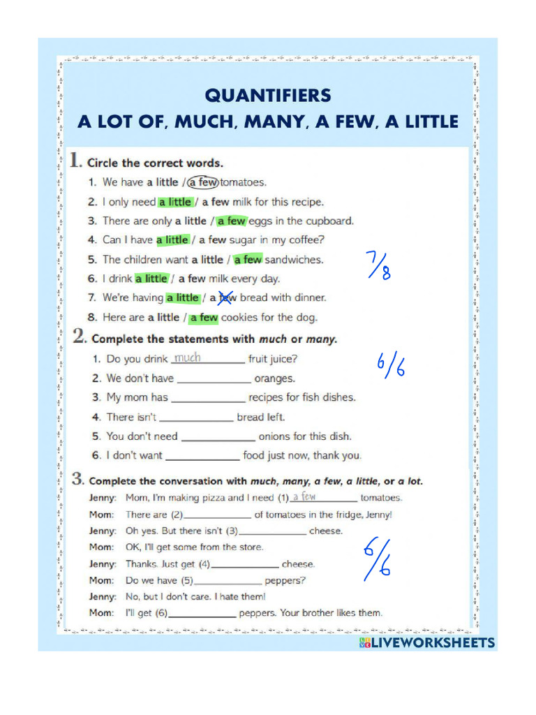 Bread Quantifiers Explained | PDF