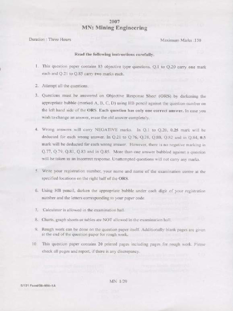 Model Paper Compressed | PDF