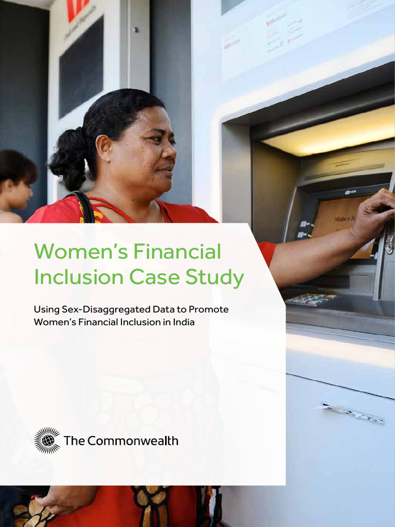 Women’s Financial Inclusion in India | PDF | Financial Inclusion | Banks