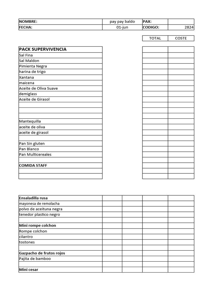 Pay Pay 1 06 | PDF | Panes | Cocinando