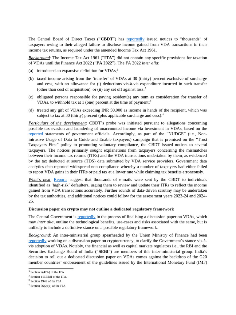 The Central Board of Direct Taxes | PDF | Taxes | Over The Counter Drug