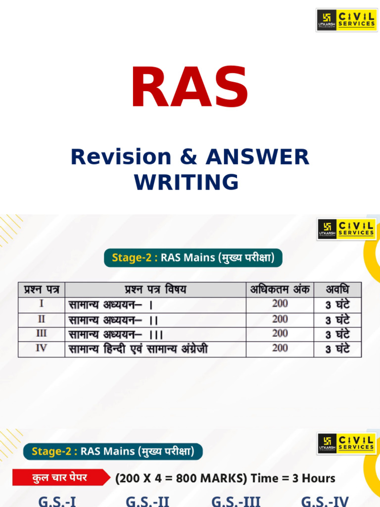 Answer Writing Utkarsh 2 | PDF