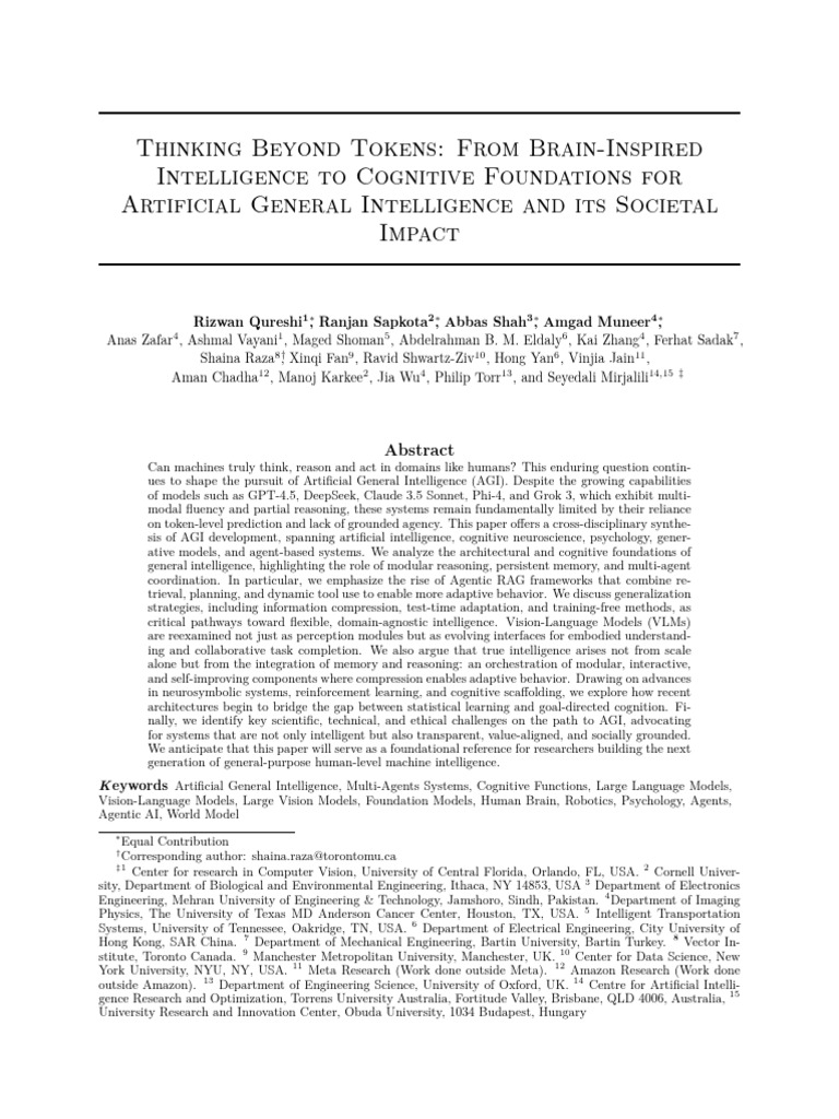 AGI: Bridging Intelligence and Society | PDF | Artificial Intelligence ...