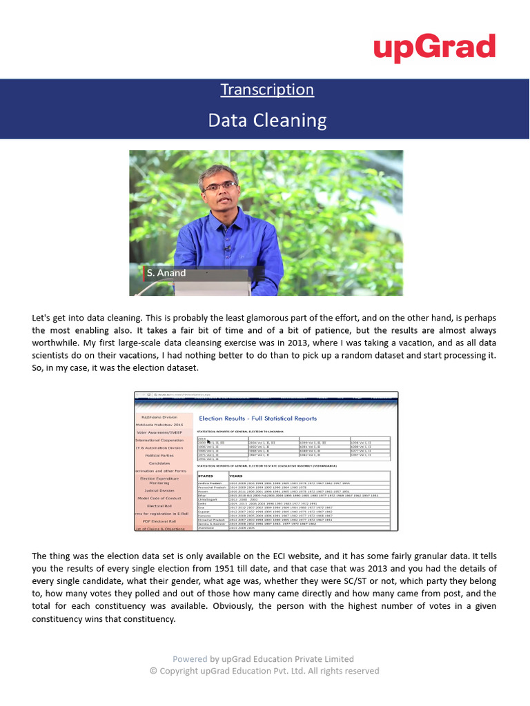Data+Cleaning+ +transcription | PDF | Character Encoding | Comma ...