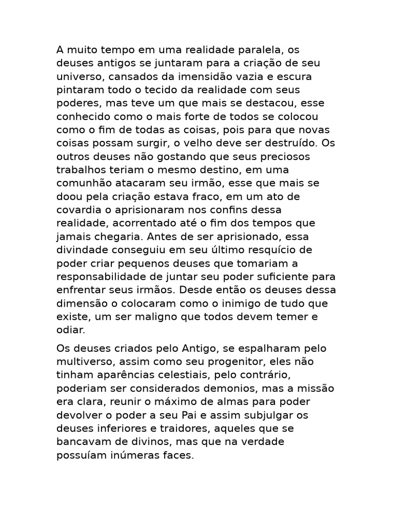 A Ascensão de Tarras: Deuses e Manipulação | PDF | Elfos | Divindade