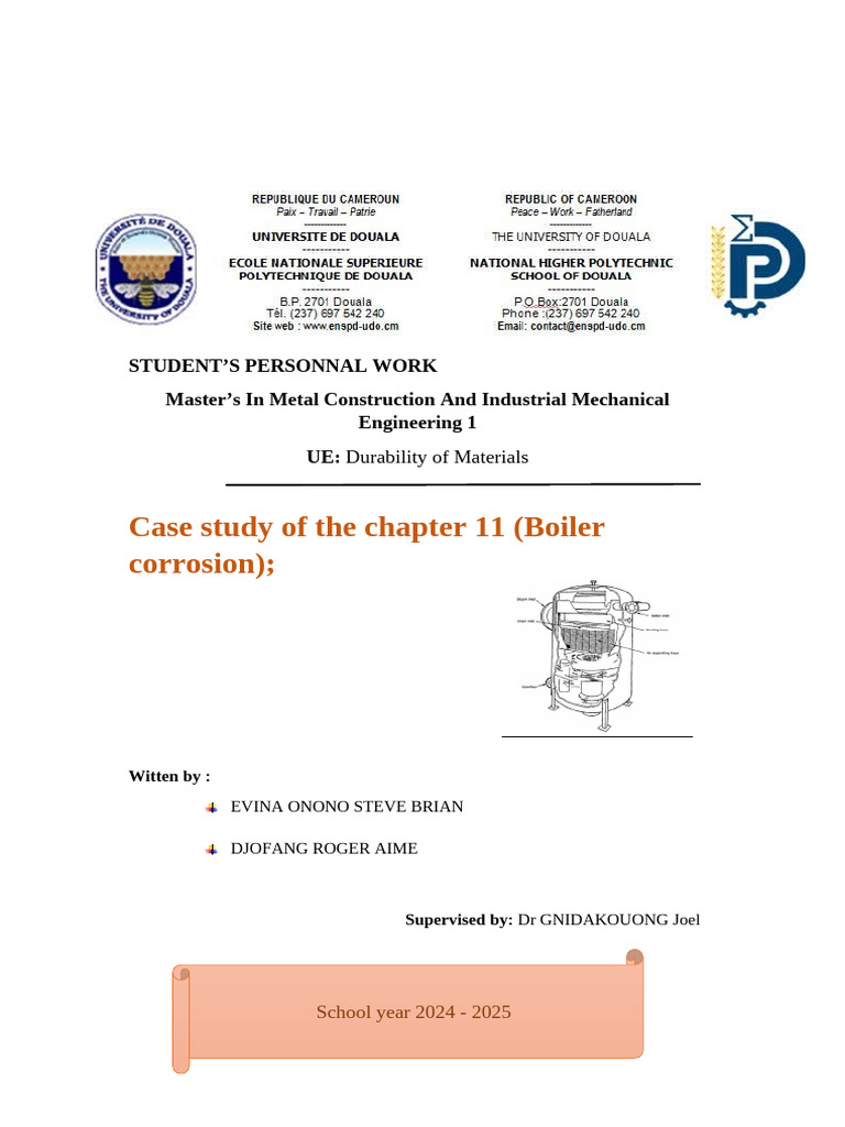 CC of Boiler Corrosion Complete 1 | PDF | Corrosion | Water Purification