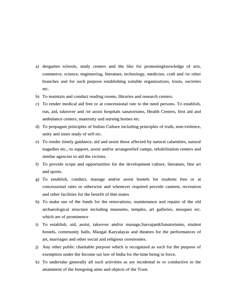 Trust Objectives and Management Guidelines | PDF | Trustee | Securities ...