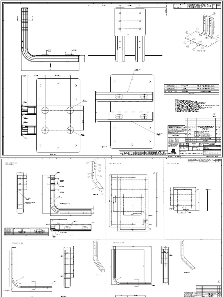 Power Steering Pump Mounting Bracket Drawing | PDF
