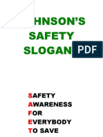 Johnson's Safety Slogans Version1-0