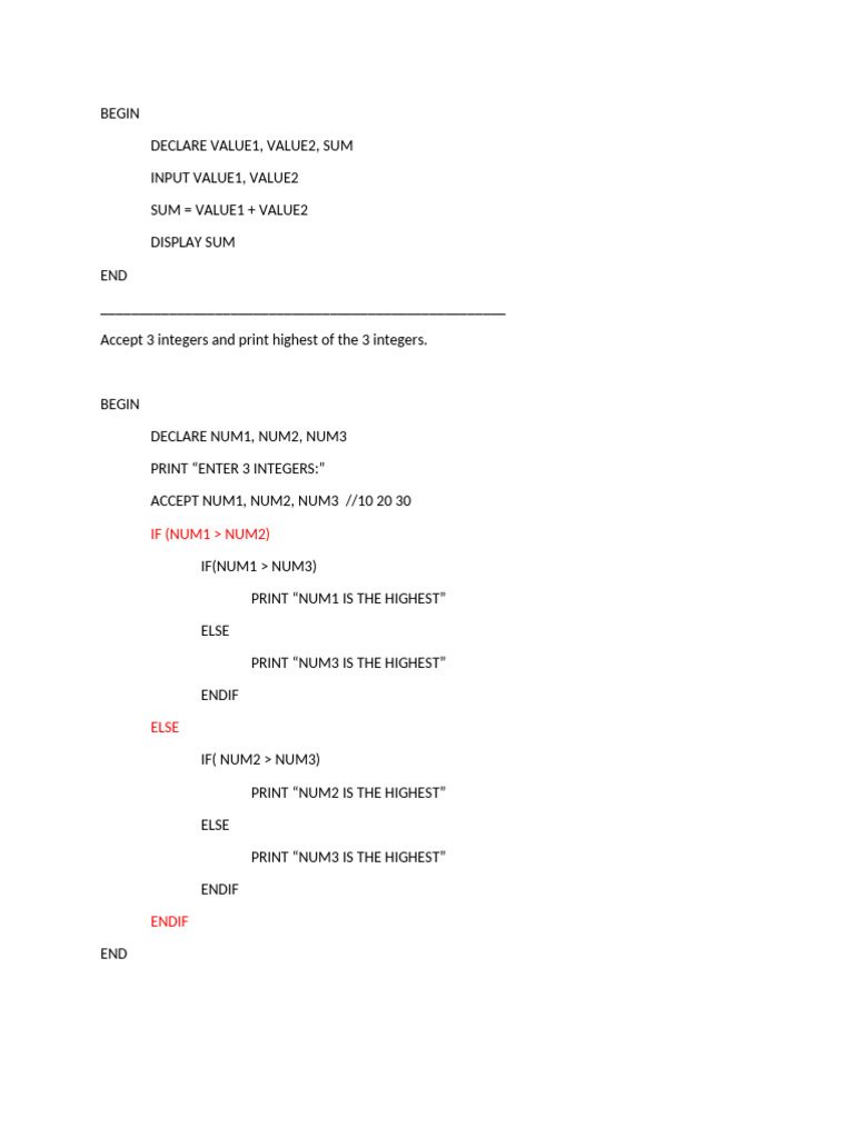 Programming Basics: Input, Loops, and Conditions | PDF