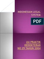Indonesian Legal System