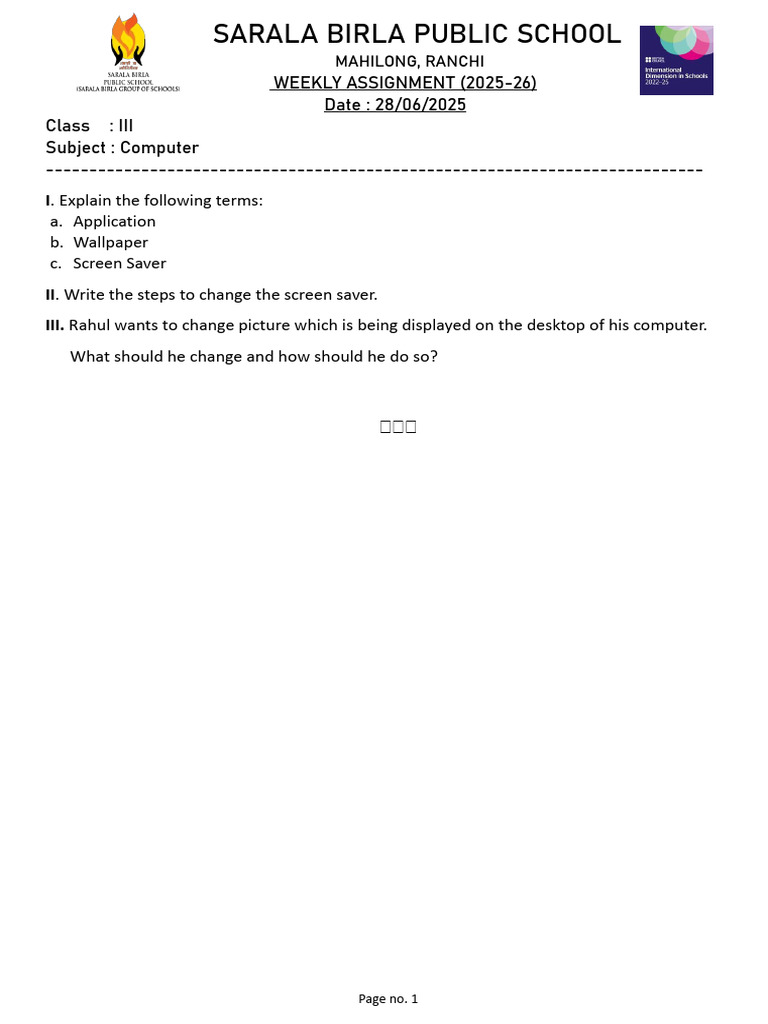 28 06 2025 003 Computer Weekly Assignment 1 | PDF