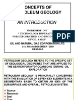 Concepts of Petroleum Geology