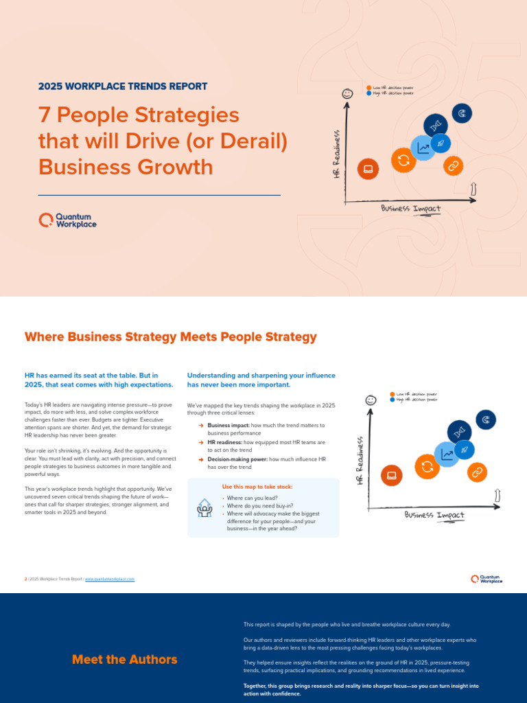 2025 Workplace Trends Report-Quantum Workplace | PDF | Employee ...