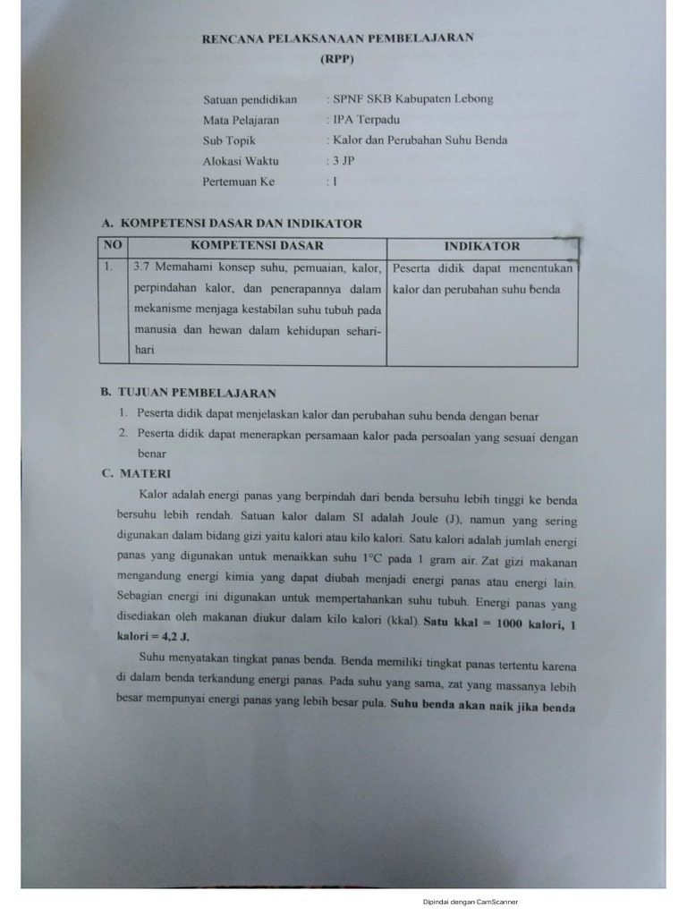 3.1 3.2 Silabus Dan RPP | PDF