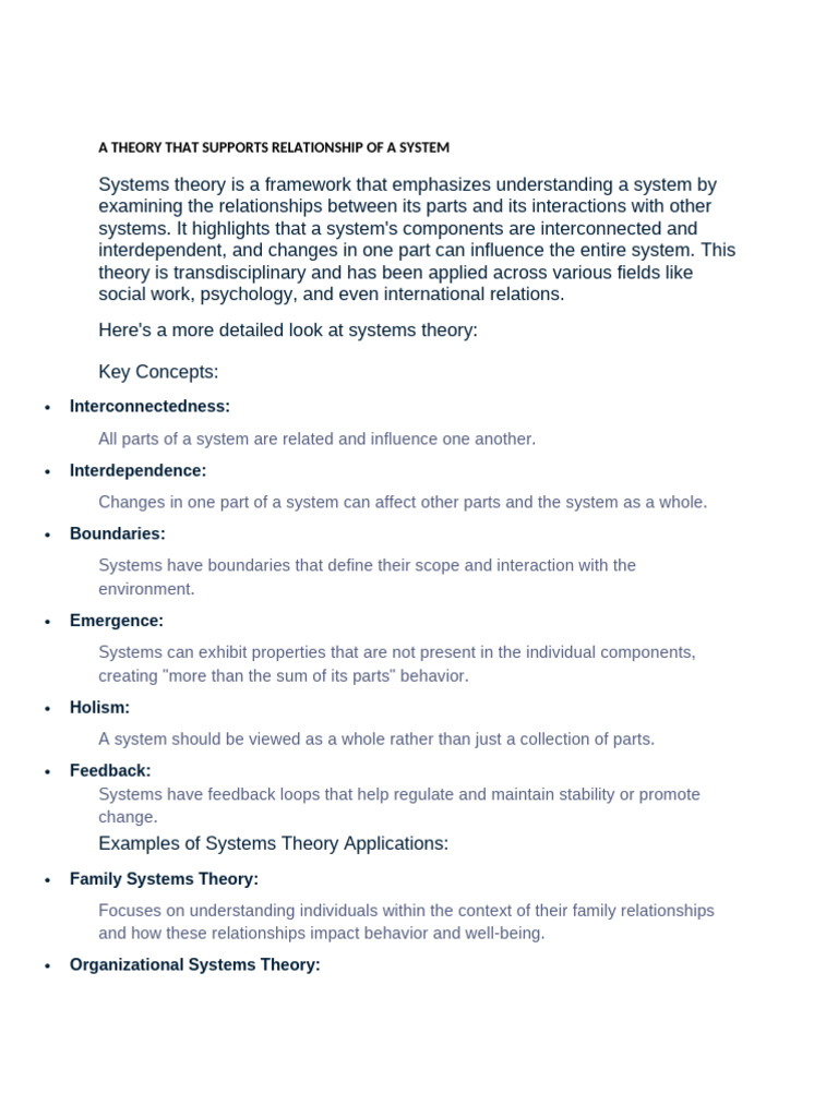 Systems Theory in Civil Service Reform | PDF | System | Accountability
