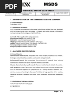 Chrome-6 Neutralizer Safety Data Sheet | PDF | Dangerous Goods | Toxicity