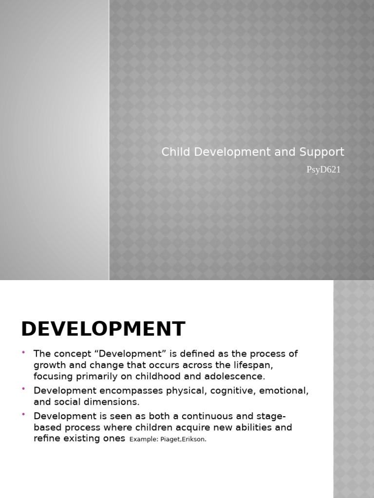 Understanding Child Development Stages | PDF | Attachment Theory ...
