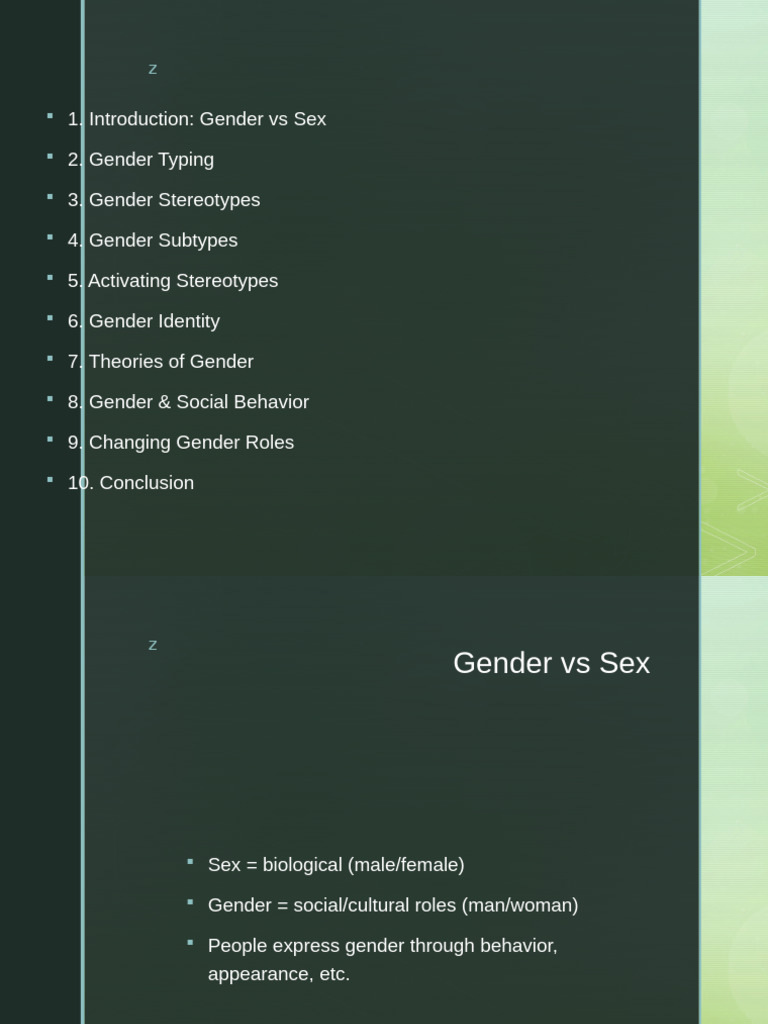Understanding Gender Roles and Stereotypes | PDF | Gender | Gender Studies